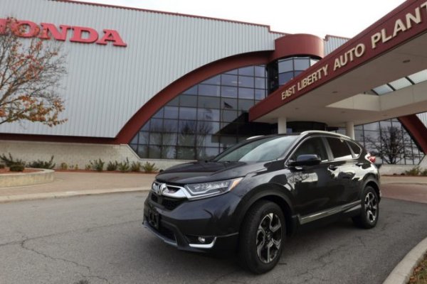 NOVO HONDA CR-V 2017 1.5 TURBO COMEÇA A SER PRODUZIDO