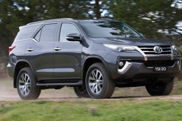 TOYOTA REVELA NOVA SW4 NA AUSTRÁLIA