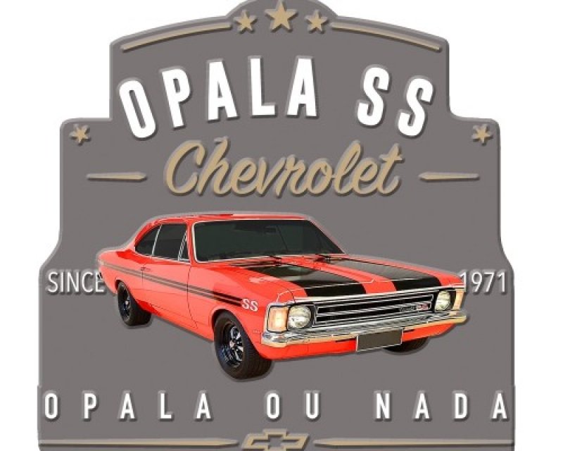 Chevrolet lança linha de produtos em homenagem aos 50 anos do Opala