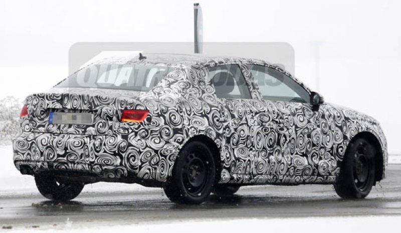 Audi A3 sedã é flagrado em testes Audi A3 sedã é flagrado em testes