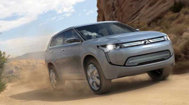 Mitsubishi apresentará Outlander híbrido em Paris Mitsubishi apresentará Outlander híbrido em Paris