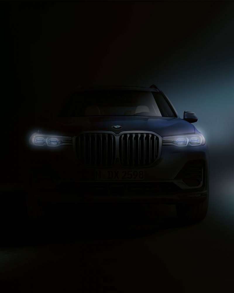 BMW mostra primeira imagem do X7