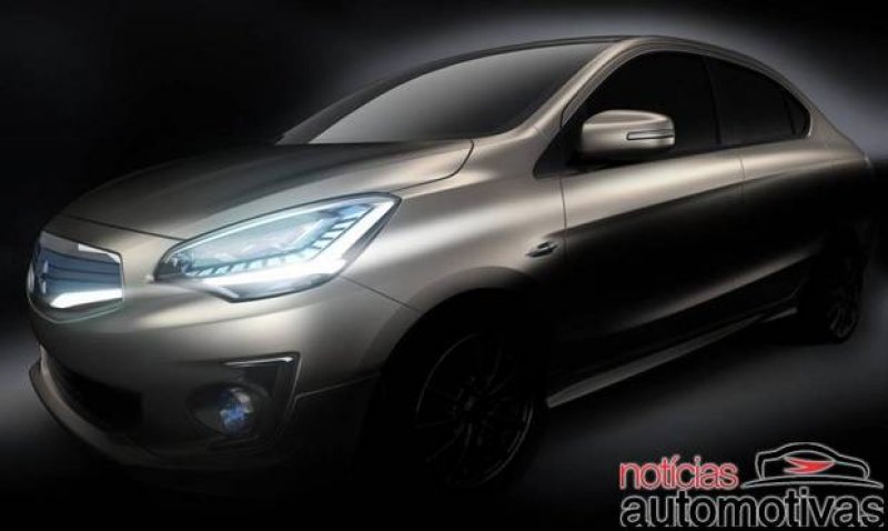 MITSUBISHI G4 CONCEPT É NOVA PROPOSTA DE SEDÃ COMPACTO PARA BANGCOC