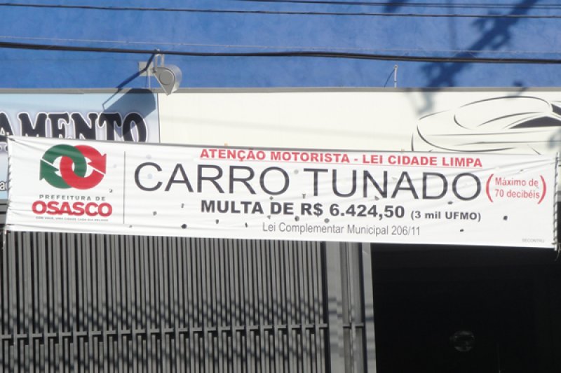 Contra barulho, Prefeitura de Osasco cria lei para multar carros tunados Contra barulho, Prefeitura de Osasco cria lei para multar carros tunados