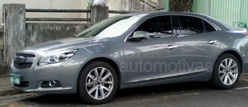 Novo Chevrolet Malibu 2013 é flagrado em São José dos Campos/SP Novo Chevrolet Malibu 2013 é flagrado em São José dos Campos/SP