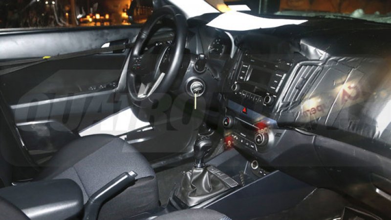 IMAGEM REVELA INTERIOR DO NOVO HYUNDAI IX25 IMAGEM REVELA INTERIOR DO NOVO HYUNDAI IX25